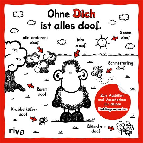 ohne dich ist alles doof büro|sheepworld ohne dich.